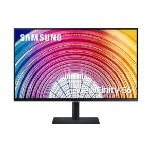 Samsung ViewFinity S6 LS27A600U 27” QHD Monitor | IPS Panel | 2560x1440 | HDR10 | Built-in USB Hub